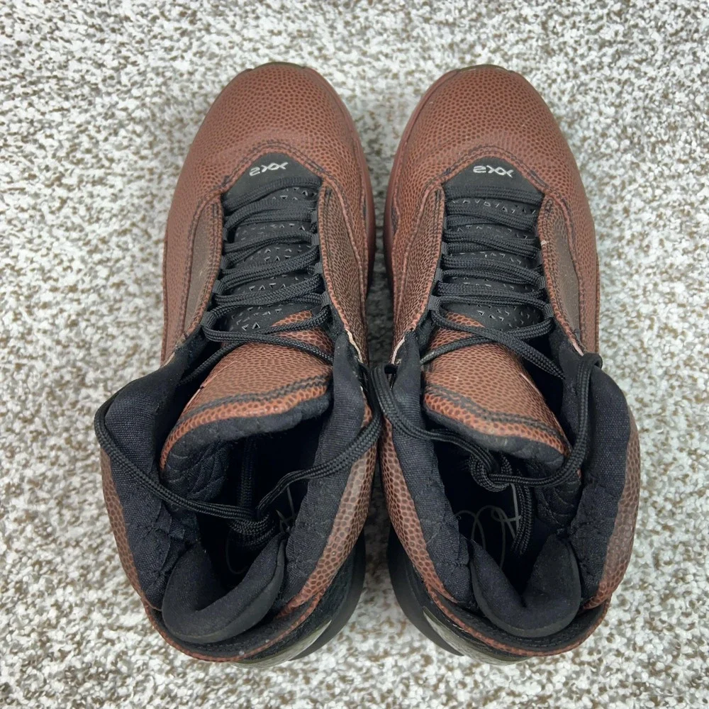 Jordan Shoes Mens Size 9.5 Brown Air Jordan 22 OG Basketball Leather Sneakers